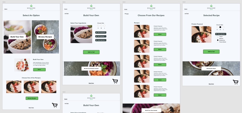 high fidelity wireframes